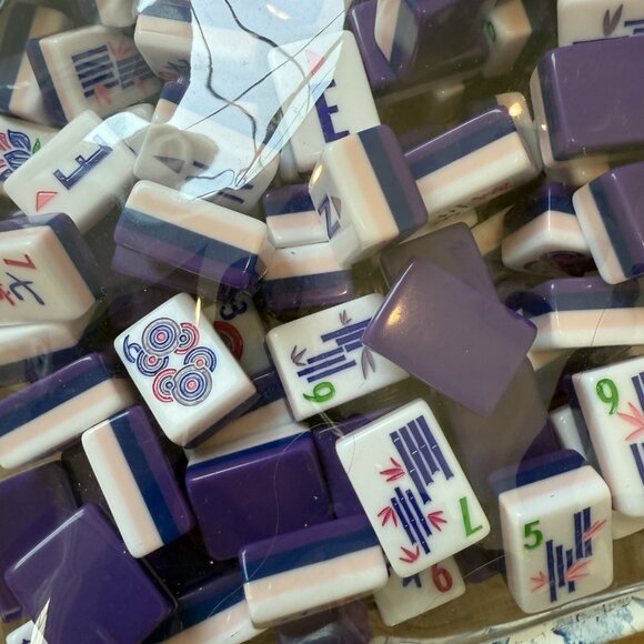 Oh My Mahjong Lilac Soiree Tiles - Picture 2 of 5